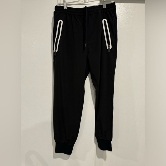 BLACKBARRETT by Neil Barrett Black Heat Seal Track Pants size medium - Picture 3 of 14
